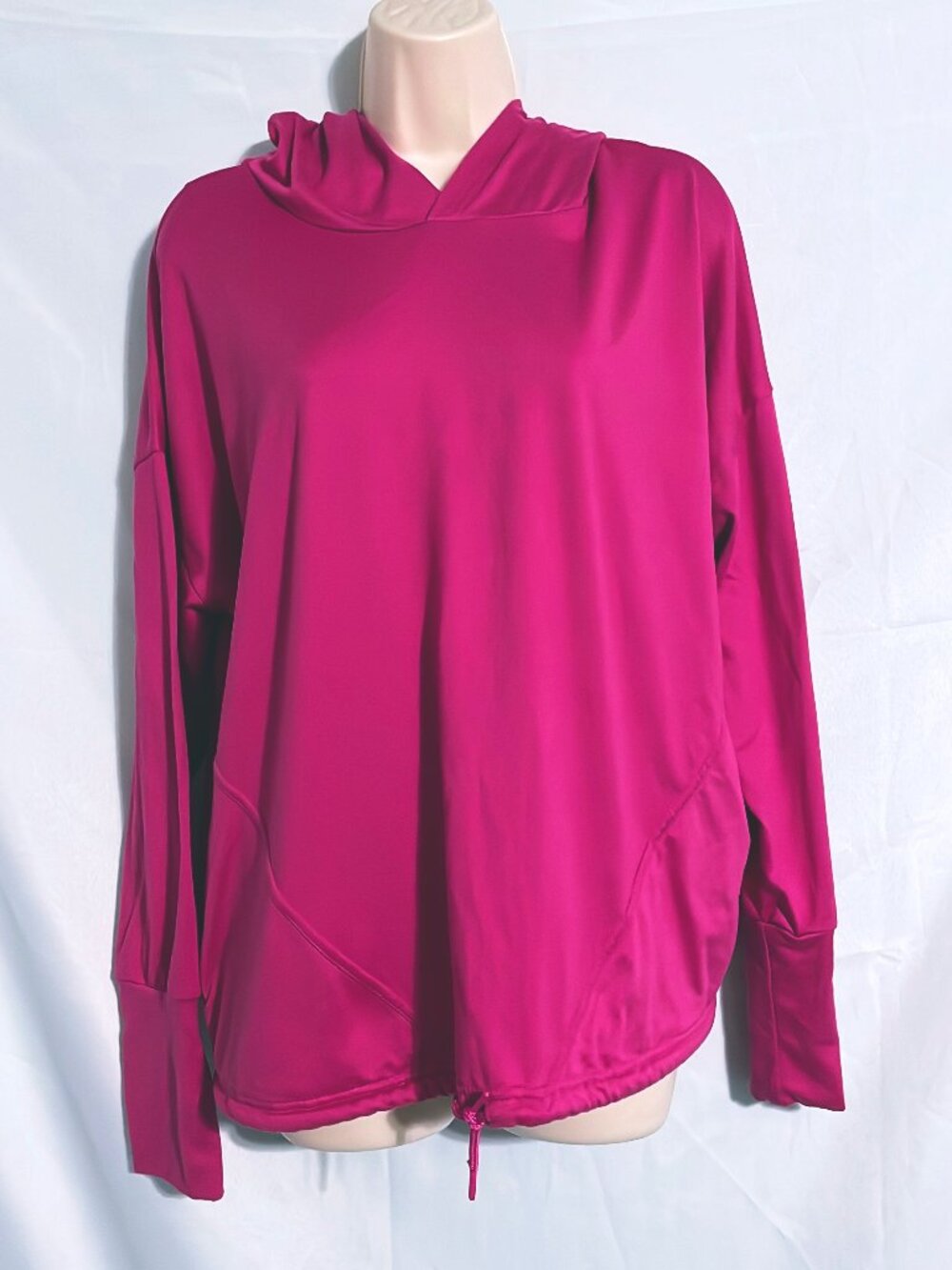 Zelos Purple Hooded Sweatshirt Size L